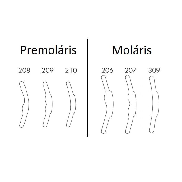 FKG Félkörös matrica (Nem perforált)