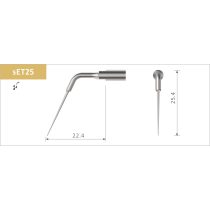 XP-sET25 Endodonciás depurátor fej (Satelec)